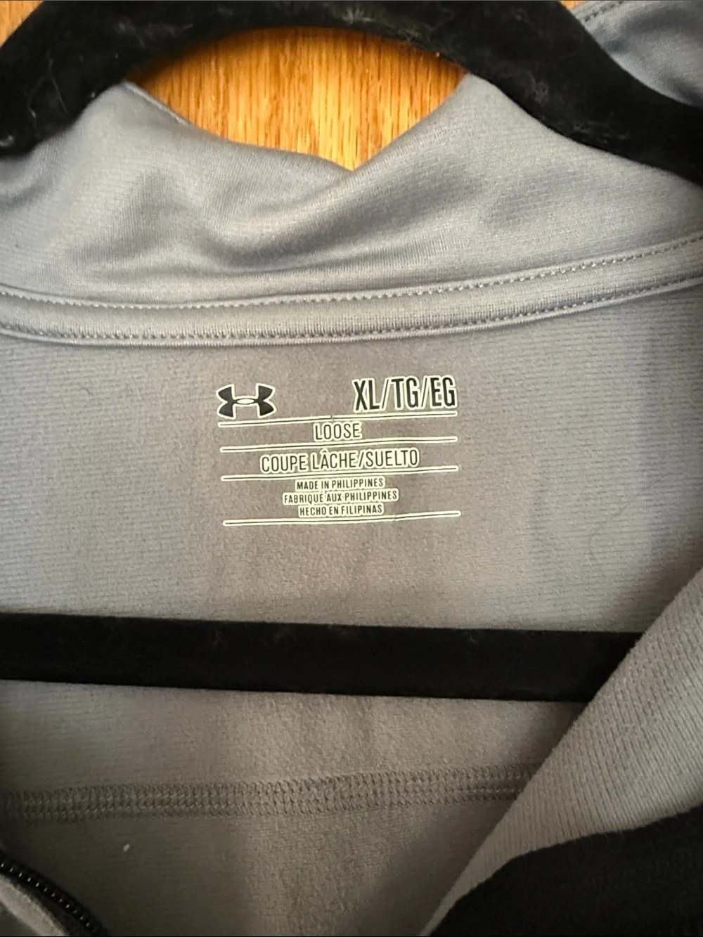 Under Armour Gray Men's Quarter-Zip Performance Pullover